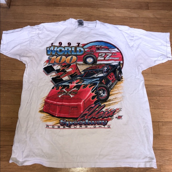 Shirts Vintage Race Car Tee Poshmark